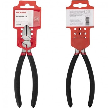 Бокорезы REXANT 200 мм, обливные рукоятки Бокорезы REXANT 200 мм, обливные рукоятки