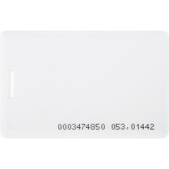 Электронный ключ REXANT 125Khz формат Em Marin карта с прорезью Электронный ключ REXANT 125Khz формат Em Marin карта с прорезью