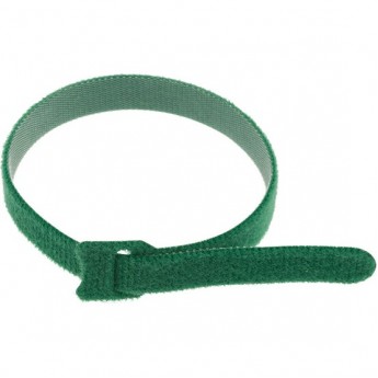 Хомут–липучка REXANT многоразовый 320х14 мм, зеленый (12 шт/уп)