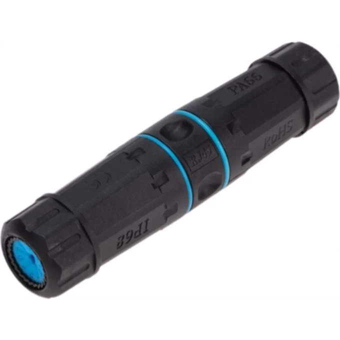 Индустриальный проходной адаптер REXANT RJ-45(8P8C) FTP CAT 6 IP68 уличный 02-0283 Индустриальный проходной адаптер REXANT RJ-45(8P8C) FTP CAT 6 IP68 уличный 02-0283