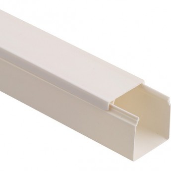 Кабель-канал REXANT 12х12 мм белый (140 м/уп) Кабель-канал REXANT 12х12 мм белый (140 м/уп)