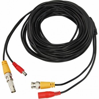 Кабель REXANT BNC + DC соединительный для систем видеонаблюдения 18 м