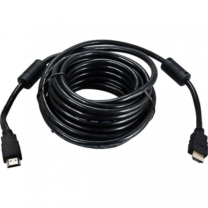 Кабель REXANT HDMI - HDMI 1,4, 5м, Gold 17-6206 Кабель REXANT HDMI - HDMI 1,4, 5м, Gold 17-6206
