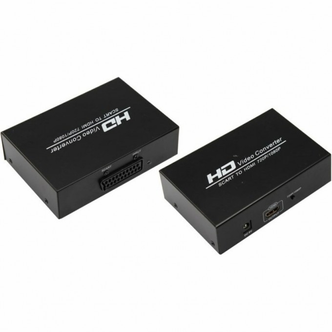Конвертер REXANT SCART на HDMI, металл 17-6905 Конвертер REXANT SCART на HDMI, металл 17-6905