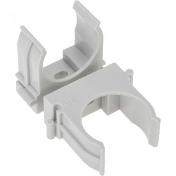 Крепеж-клипса REXANT для монтажного пистолета Ø 25 мм, серая (50 шт/уп)