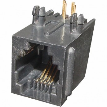 Модуль REXANT KEYSTONE JACK RJ-12(6P4C) FTP экранированный на плату