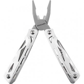 Мультитул REXANT 160 мм 12 функций металлик
