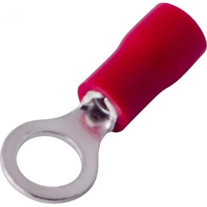 Наконечник кольцевой изолированный REXANT НКи 1.5-4/НКи 1,25-4 ø 4.3 мм 0.5-1.5 мм² красный 08-0013 Наконечник кольцевой изолированный REXANT НКи 1.5-4/НКи 1,25-4 ø 4.3 мм 0.5-1.5 мм² красный 08-0013