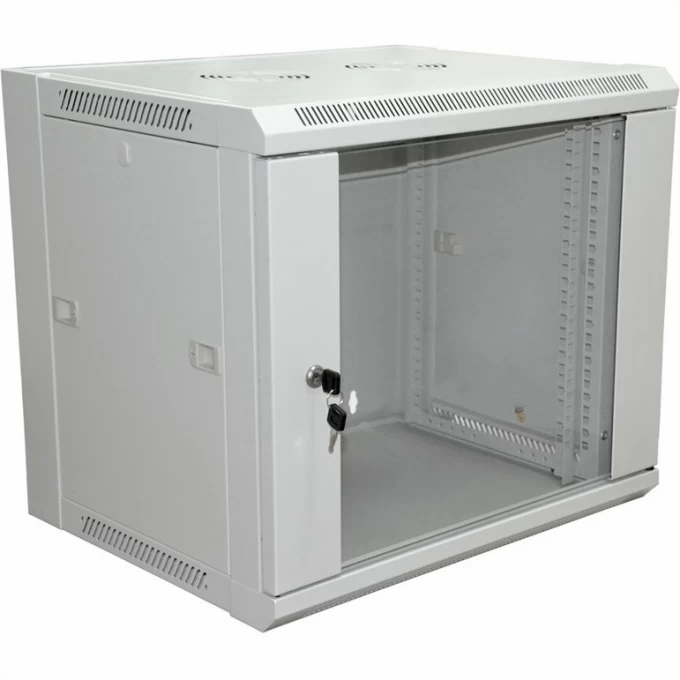 Настенный шкаф REXANT PRO 6U 600×450×370 мм передняя дверь стекло 04-2200 Настенный шкаф REXANT PRO 6U 600×450×370 мм передняя дверь стекло 04-2200