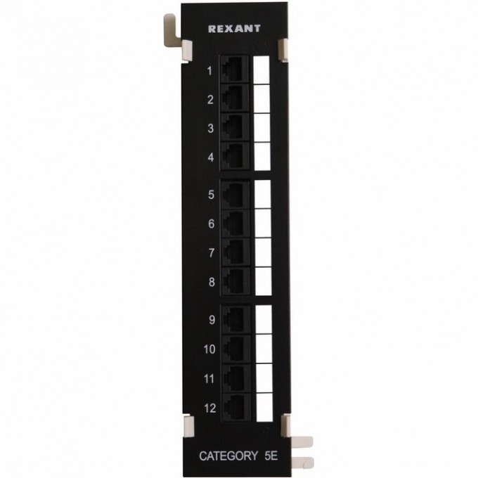 Патч-панель REXANT настенная 12 портов RJ-45 04-0020 Патч-панель REXANT настенная 12 портов RJ-45 04-0020