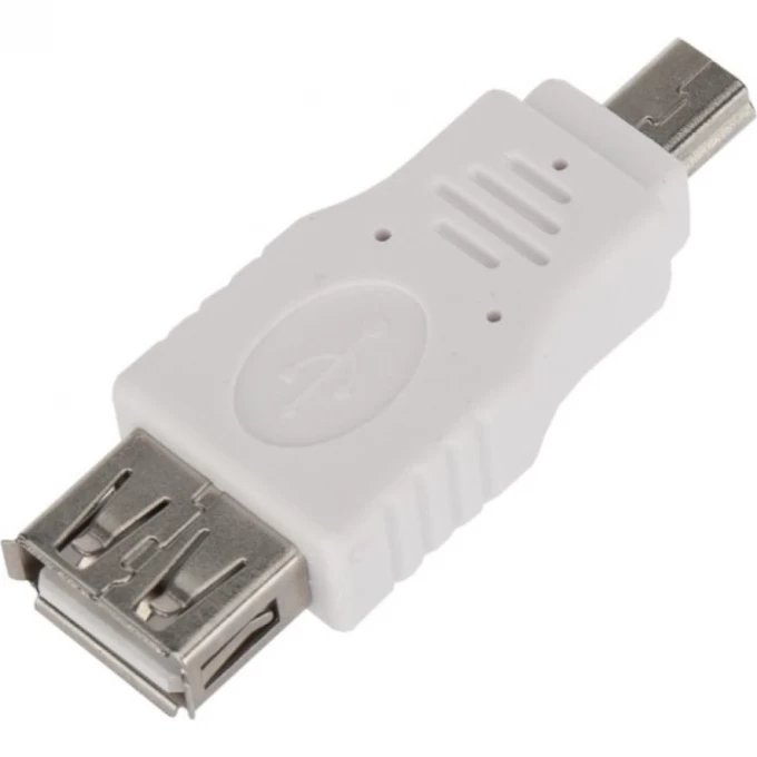 Переходник REXANT гнездо USB-A - штекер mini USB 06-0191-A Переходник REXANT гнездо USB-A - штекер mini USB 06-0191-A
