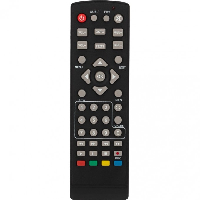 Пульт универсальный REXANT для приставки DVB-T2 38-0012 Пульт универсальный REXANT для приставки DVB-T2 38-0012
