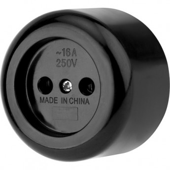 Розетка REXANT штепсельная карболитовая 16 А