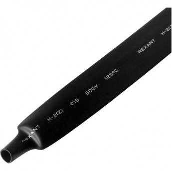 Термоусаживаемая трубка REXANT 15.0/7.5 мм черная, 50 шт/уп Термоусаживаемая трубка REXANT 15.0/7.5 мм черная, 50 шт/уп