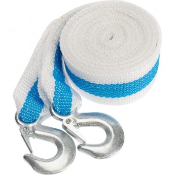 Трос буксировочный REXANT 7 т 5 м с двумя крюками, в чехле Трос буксировочный REXANT 7 т 5 м с двумя крюками, в чехле