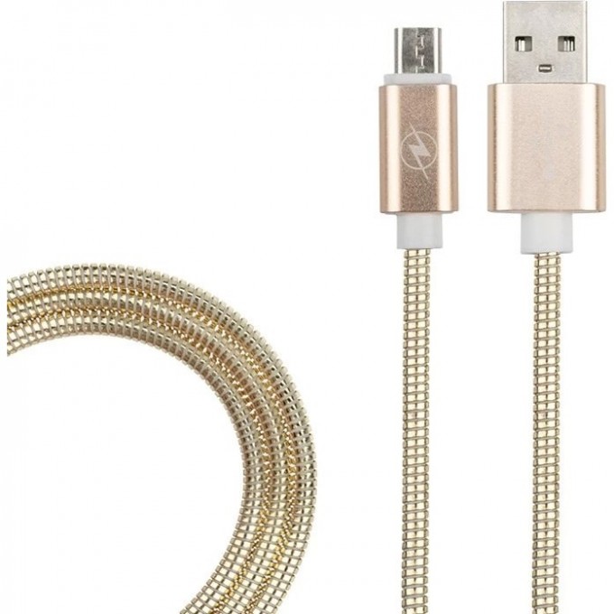 USB кабель REXANT micro USB, золото металл, 1 м 18-4243 USB кабель REXANT micro USB, золото металл, 1 м 18-4243
