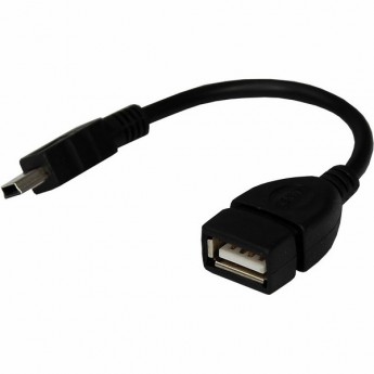 USB кабель REXANT OTG mini USB на USB шнур 0.15 м USB кабель REXANT OTG mini USB на USB шнур 0.15 м