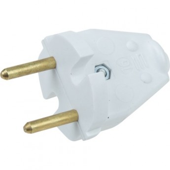 Вилка REXANT универсальная без заземляющего контакта, 6А Вилка REXANT универсальная без заземляющего контакта, 6А